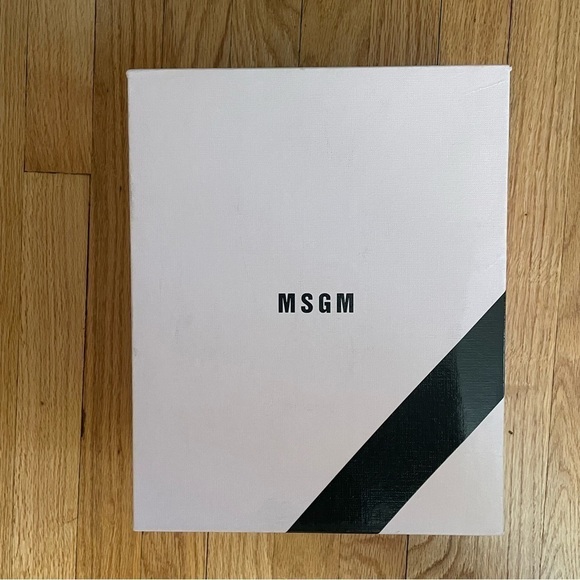 MSGM Multicolor Tweed Platform Slip-on Sneakers - Picture 8 of 14